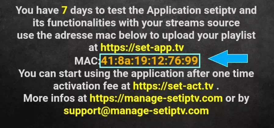 Étape 1 Smart TV Trimix IPTV